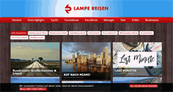 Desktop Screenshot of lampereisen.at